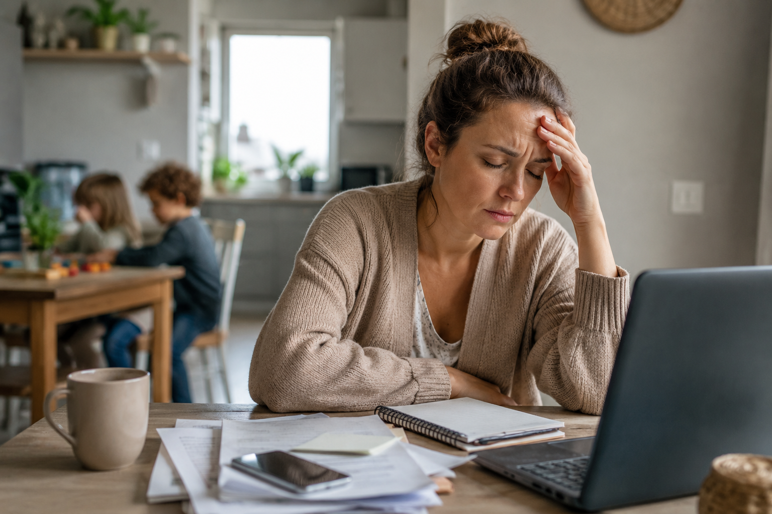 Mental Load bei Müttern: Warum du dich ständig erschöpft fühlst
